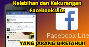 Kelebihan dan Kekurangan Facebook Lite